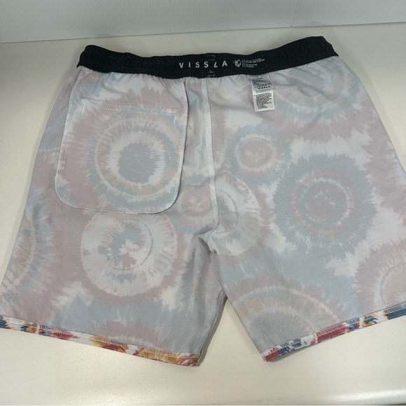 VISSLA Board swim surf Shorts Quick Dry Logo Colorfull Drawstring Pocket… - Picture 10 of 13